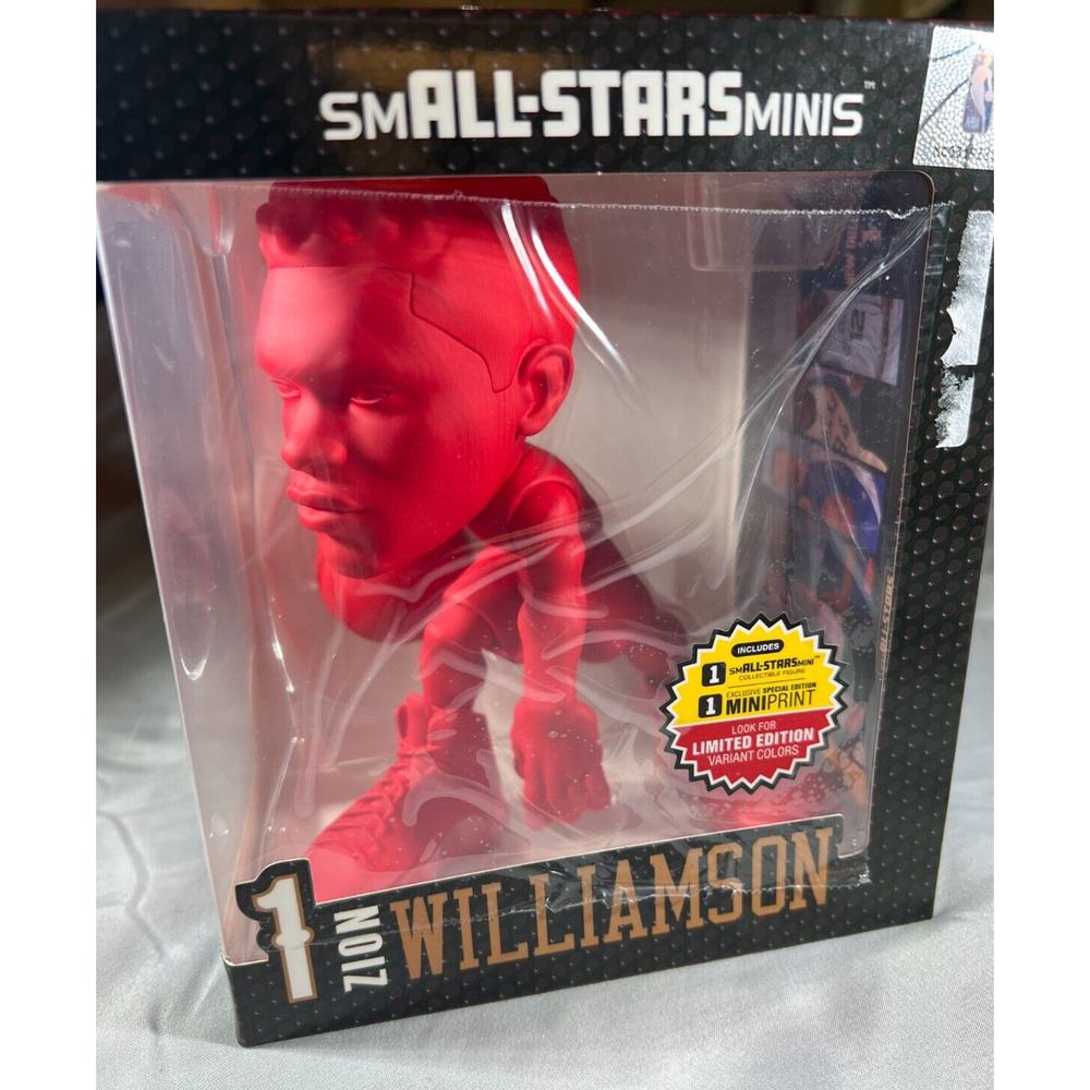 NBA Zion Williamson 1 Red Variant SmAll-Stars Mini Pelicans Chase LE Figure NEW